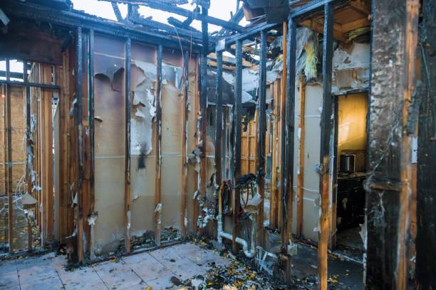 Professional Soot Cleanup technician working in Oakland, FL